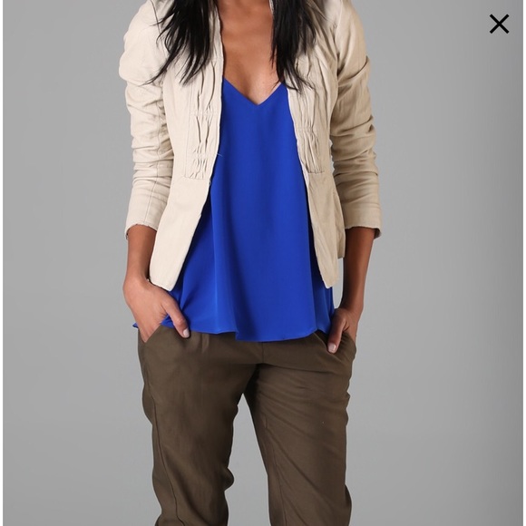 Burning Torch Leather Blazer - Picture 5 of 8